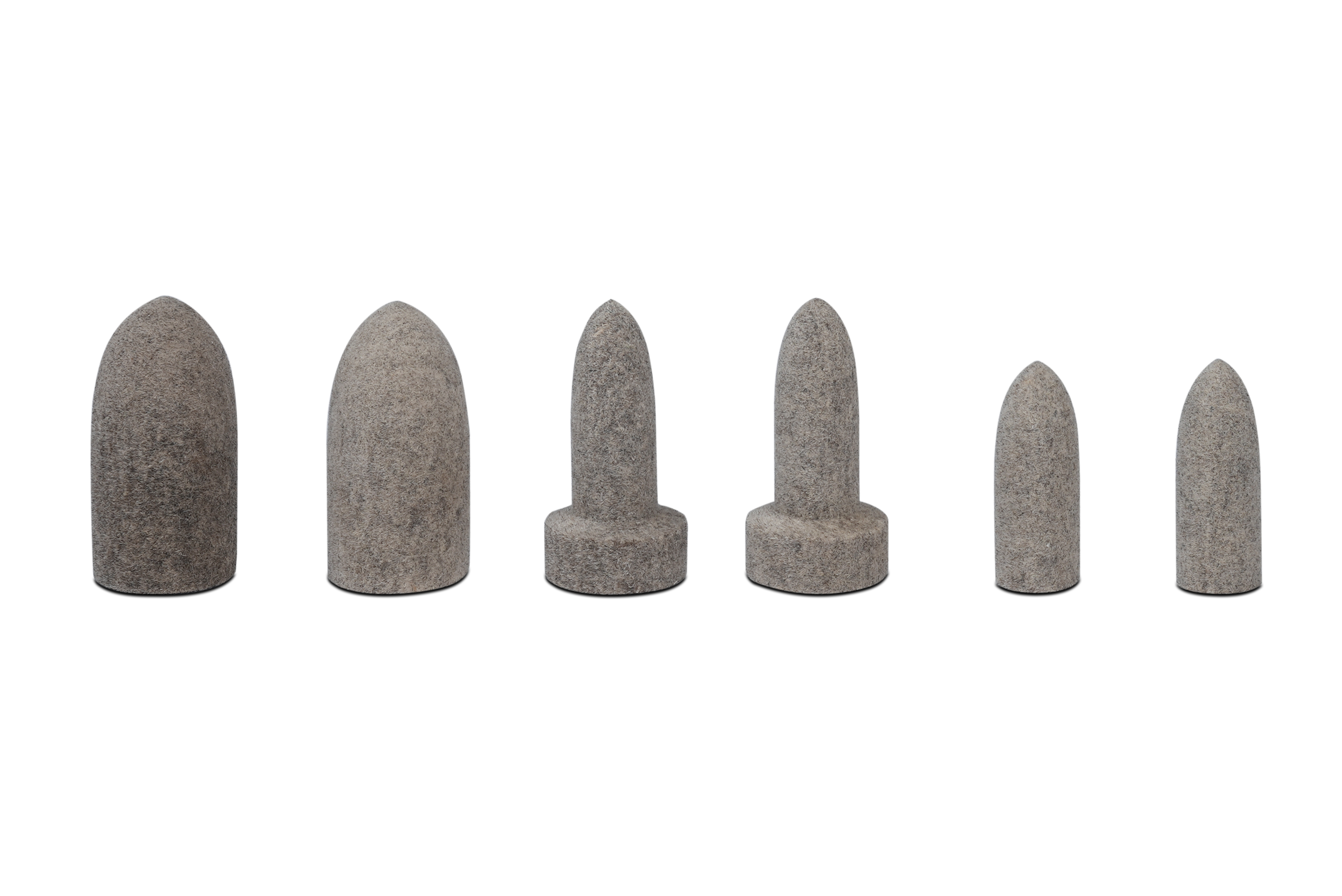 Un-mounted Felt Bobs